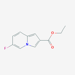 Ethyl 6-fluoroindolizine-2-carboxylate