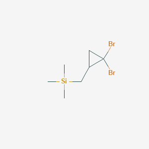 Silane, [(2,2-dibromocyclopropyl)methyl]trimethyl-