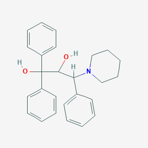 1,1,3-Triphenyl-3-(piperidin-1-yl)propane-1,2-diol