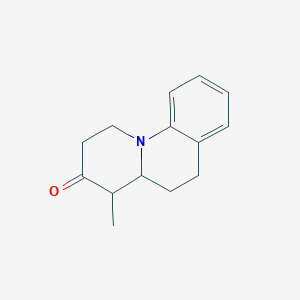 4-Methyl-1,2,4,4a,5,6-hexahydro-3H-pyrido[1,2-a]quinolin-3-one