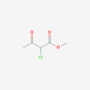 molecular formula C5H7ClO3 B147284 2-氯乙酰乙酸甲酯 CAS No. 4755-81-1