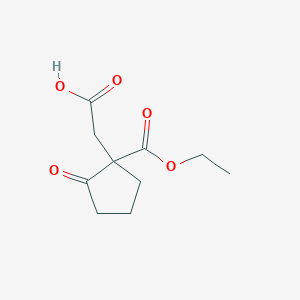 (1-(Ethoxycarbonyl)-2-oxocyclopentyl)acetic acid