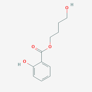 molecular formula C11H14O4 B14728445 4-Hydroxybutyl 2-hydroxybenzoate CAS No. 13461-42-2