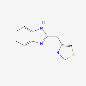 2-[(1,3-Thiazol-4-yl)methyl]-1H-benzimidazole