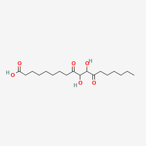 10,11-Dihydroxy-9,12-dioxooctadecanoic acid