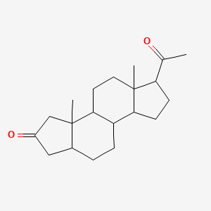 6-Acetyl-3a,5a-dimethyltetradecahydrodicyclopenta[a,f]naphthalen-2(1h)-one