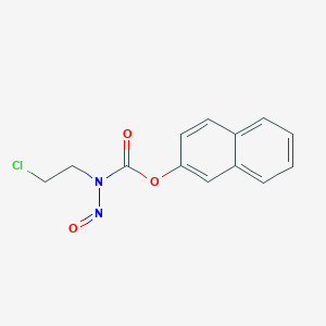 Naphthalen-2-yl(2-chloroethyl)nitrosocarbamate