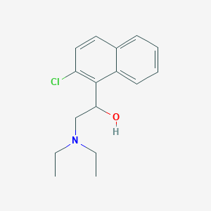 1-(2-Chloronaphthalen-1-yl)-2-(diethylamino)ethanol