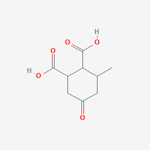 3-Methyl-5-oxocyclohexane-1,2-dicarboxylic acid