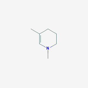 molecular formula C7H13N B14728798 1,5-Dimethyl-1,2,3,4-tetrahydropyridine CAS No. 5631-71-0