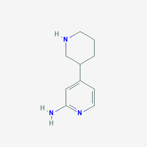 4-(Piperidin-3-yl)pyridin-2-amine