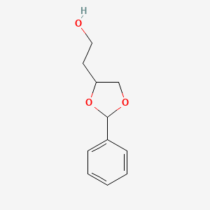 2-(2-Phenyl-1,3-dioxolan-4-yl)ethan-1-ol