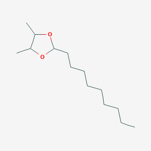 4,5-Dimethyl-2-nonyl-1,3-dioxolane