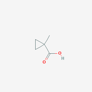 molecular formula C5H8O2 B147292 1-Methylcyclopropanecarboxylic acid CAS No. 6914-76-7