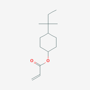 4-(2-Methylbutan-2-yl)cyclohexyl prop-2-enoate