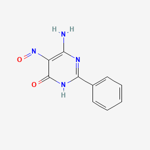 4-amino-5-nitroso-2-phenyl-1H-pyrimidin-6-one