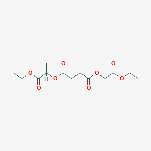 Bis(1-ethoxy-1-oxopropan-2-yl) butanedioate