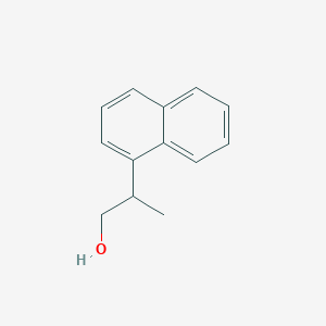 molecular formula C13H14O B147293 2-(萘-1-基)丙-1-醇 CAS No. 101349-60-4