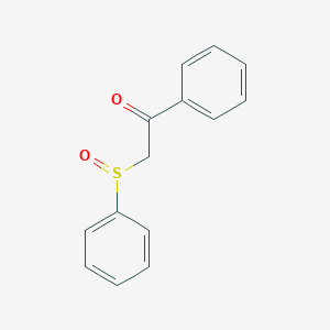 Ethanone, 1-phenyl-2-(phenylsulfinyl)-