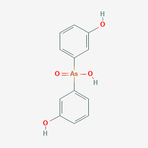 Bis(3-hydroxyphenyl)arsinic acid