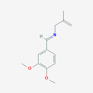 1-(3,4-dimethoxyphenyl)-N-(2-methylprop-2-enyl)methanimine