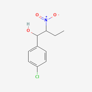 1-(4-Chlorophenyl)-2-nitrobutan-1-ol