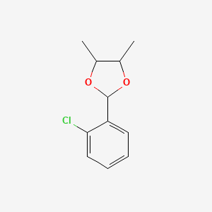 2-(2-Chlorophenyl)-4,5-dimethyl-1,3-dioxolane