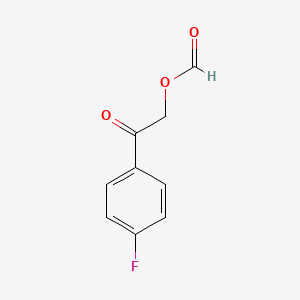 2-(4-Fluorophenyl)-2-oxoethyl formate