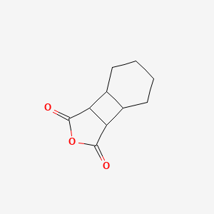 molecular formula C10H12O3 B14729555 Octahydrobenzo[3,4]cyclobuta[1,2-c]furan-1,3-dione CAS No. 6537-93-5