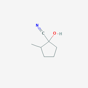 1-Hydroxy-2-methylcyclopentane-1-carbonitrile