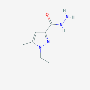 5-Methyl-1-propyl-1H-pyrazole-3-carbohydrazide