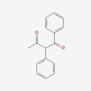 molecular formula C16H14O2 B14729644 1,2-Diphenylbutane-1,3-dione CAS No. 13148-19-1