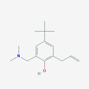 4-Tert-butyl-2-[(dimethylamino)methyl]-6-(prop-2-en-1-yl)phenol