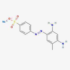 Sodium p-((4,6-diamino-m-tolyl)azo)benzenesulfonate