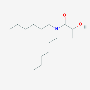 N,N-dihexyl-2-hydroxy-propionamide