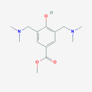 Methyl 3,5-bis[(dimethylamino)methyl]-4-hydroxybenzoate