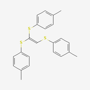 1,1',1''-(Ethene-1,1,2-triyltrisulfanediyl)tris(4-methylbenzene)