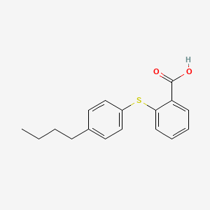 2-[(4-Butylphenyl)sulfanyl]benzoic acid