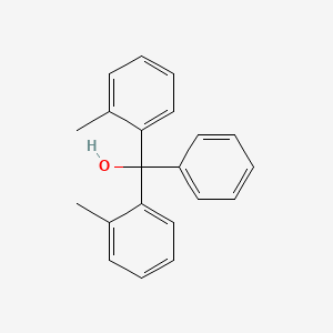 molecular formula C21H20O B14730046 Bis(2-methylphenyl)-phenylmethanol CAS No. 6324-60-3