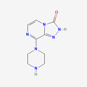 8-piperazin-1-yl-2H-[1,2,4]triazolo[4,3-a]pyrazin-3-one