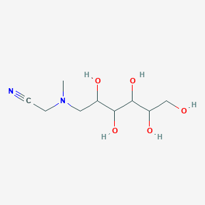 1-[(Cyanomethyl)(methyl)amino]-1-deoxyhexitol