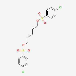 Pentane-1,5-diyl bis(4-chlorobenzenesulfonate)