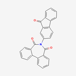 6-(9-Oxo-9h-fluoren-2-yl)-5h-dibenzo[c,e]azepine-5,7(6h)-dione