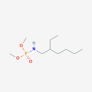 molecular formula C10H24NO3P B14730133 Dimethyl(2-ethylhexyl)phosphoramidate CAS No. 5443-76-5