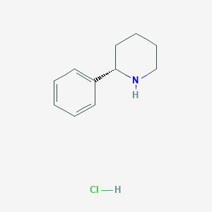 molecular formula C11H16ClN B1473027 (S)-2-Phenylpiperidine hydrochloride CAS No. 155106-18-6