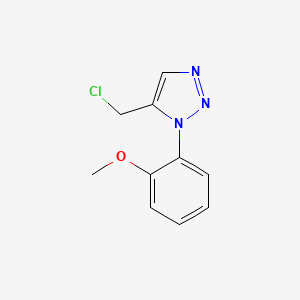 5-(chloromethyl)-1-(2-methoxyphenyl)-1H-1,2,3-triazole