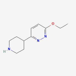 3-Ethoxy-6-(piperidin-4-yl)pyridazine