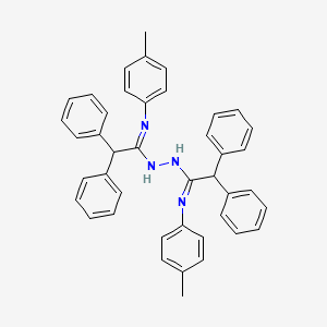 N-[[C-benzhydryl-N-(4-methylphenyl)carbonimidoyl]amino]-N'-(4-methylphenyl)-2,2-diphenylethanimidamide