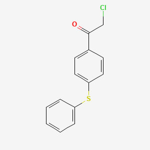 Ethanone, 2-chloro-1-[4-(phenylthio)phenyl]-