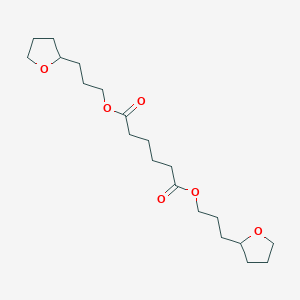 Bis[3-(oxolan-2-yl)propyl] hexanedioate